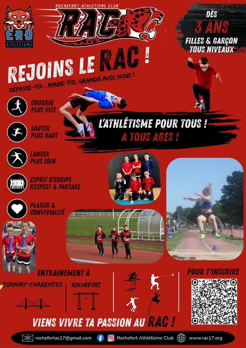 Inscriptions : ❤️ C’est parti pour une nouvelle saison !