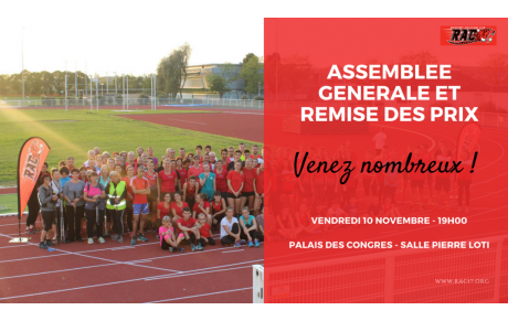 Assemblée Générale le 10 novembre