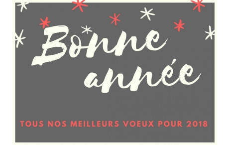 Bonne année 2018 !