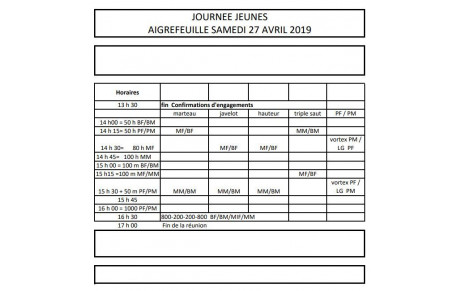 Meeting Jeunes Aigrefeuille