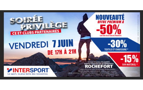 Soirée VIP Intersport